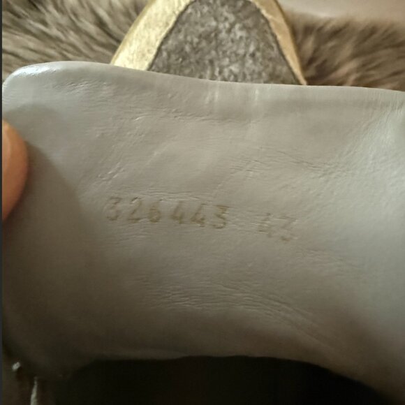 Balenciaga Cote Monochrome Sneakers Sz 43 - Picture 4 of 5